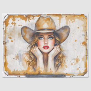 Country Girl Tissue Paper