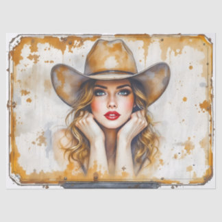 Country Girl Tissue Paper