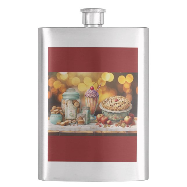 Country Goodies Hip Flask (Front)