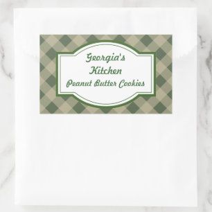 Country Green Kitchen Stickers