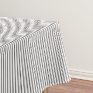 Country Green Pin Stripe Tablecloth