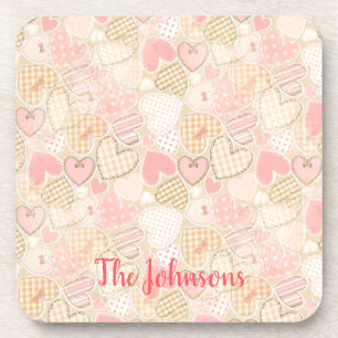 Country Hearts Coaster
