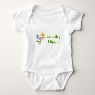 Country Hippie Baby Bodysuit