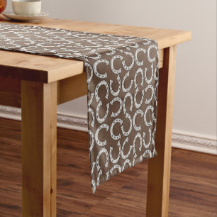 Country Horse shoe pattern table runner