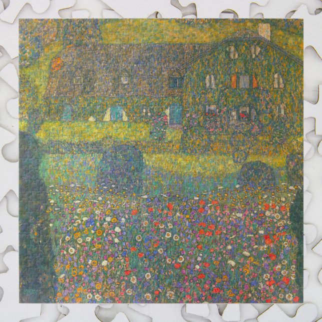 Country House by the Attersee by Gustav Klimt Jigsaw Puzzle (Creator Uploaded)