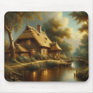 Country house mouse pad