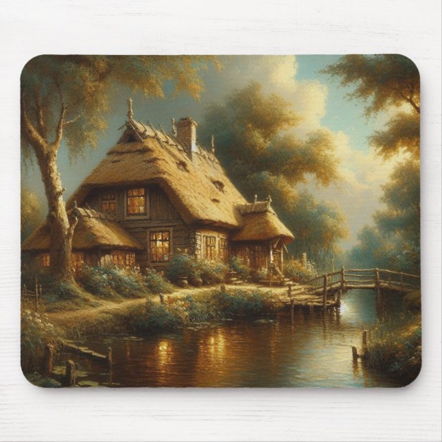 Country house mouse pad (Front)