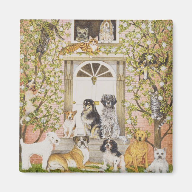 Country House Party Magnet (Front)