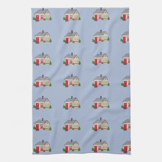 Country House Tea Towel (Vertical)