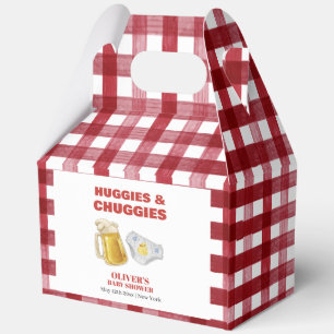 Country Huggies Chuggies Beer Diaper Baby Shower Favour Box