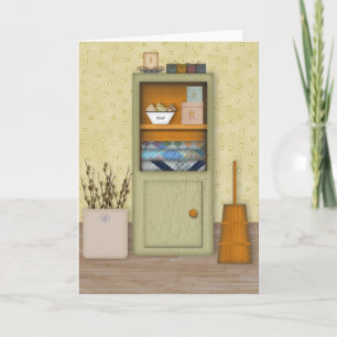 Country Hutch Note Card