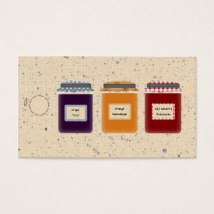 Country Jelly Jars Hang Tag /Gift Tag