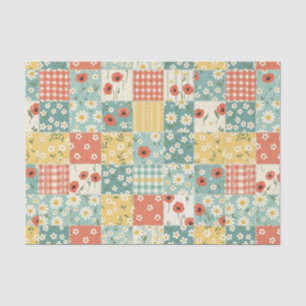 Country Kitchen Floral Pattern Tissue Paper