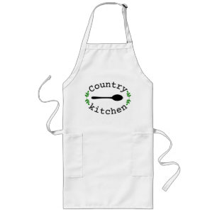 Country Kitchen Home Cook Gift Long Apron