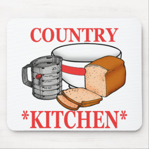 country kitchen mouse pad