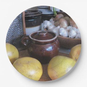 Country Kitchen Paper Plate
