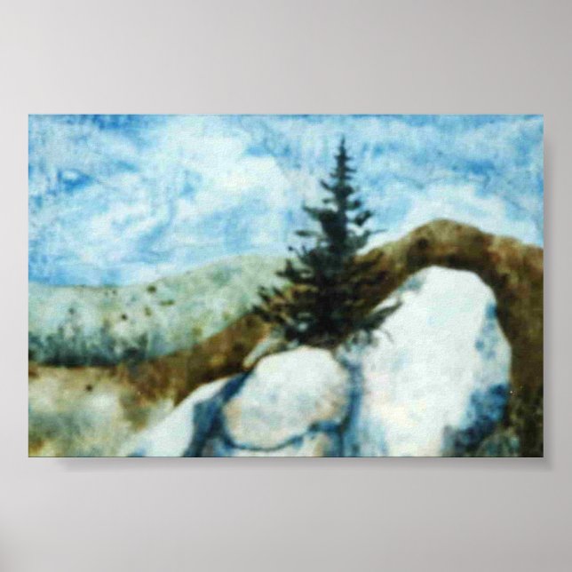 Country Landscape Poster (Front)