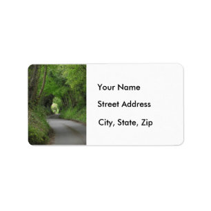 Country Lane Address Labels