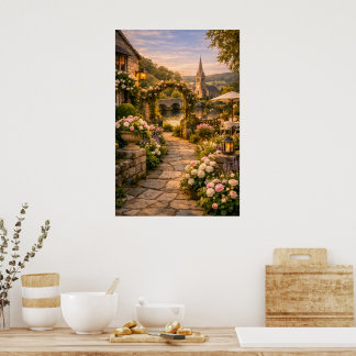 Country Lane Poster