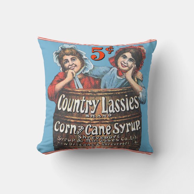 Country Lassies  Cushion (Front)