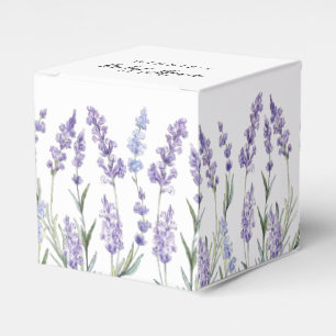 Country Lavender Favour Box