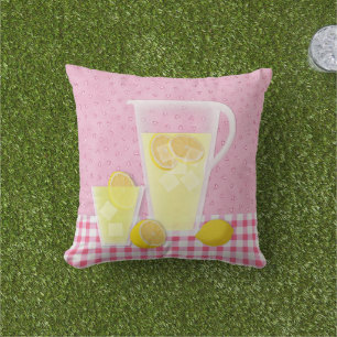Country Lemonade Outdoor Pillow
