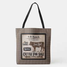 Country Life Ranch-Style Personalised Tote