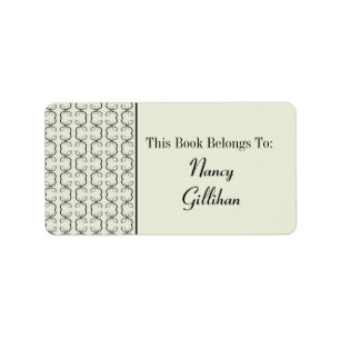 Country Lines Bookplate Labels