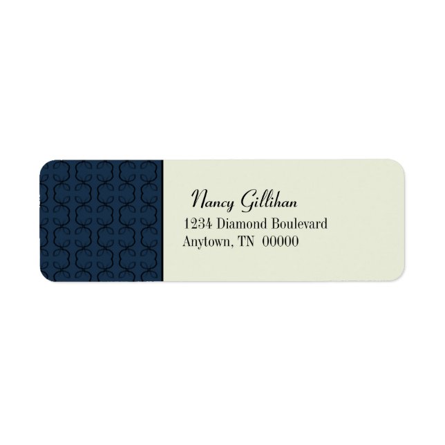 Country Lines Return Address Labels (Front)