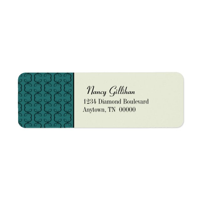 Country Lines Return Address Labels (Front)