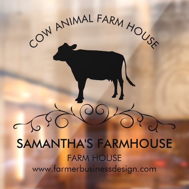 country living Farm Cow Silhouette (Sheet 2)