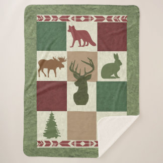 Country Lodge Animal Blanket