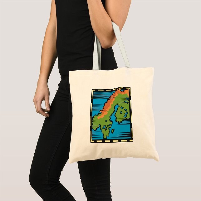 Country Map Tote Bag (Creator Uploaded)