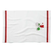 Country Mason Jar Christmas Towel