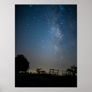 Country Milky Way Poster