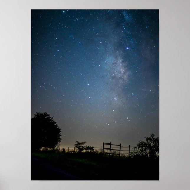 Country Milky Way Poster (Front)