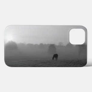 Country Morning Grayscale iPhone 13 Case