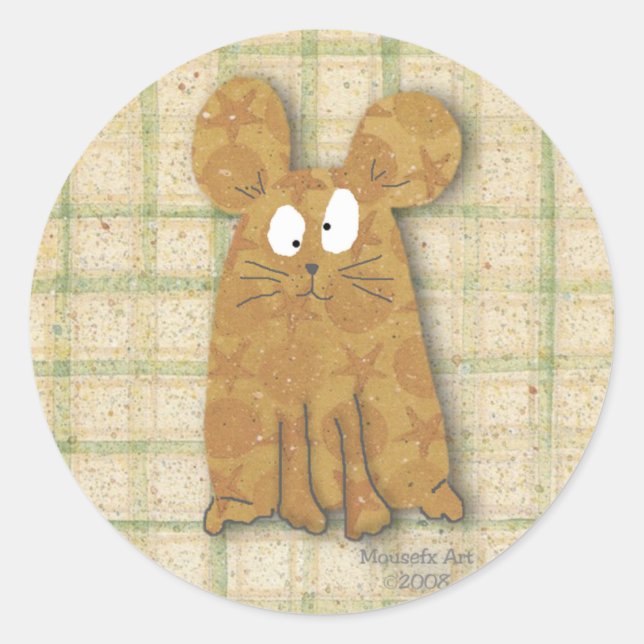 Country Mouse Sticker (Front)