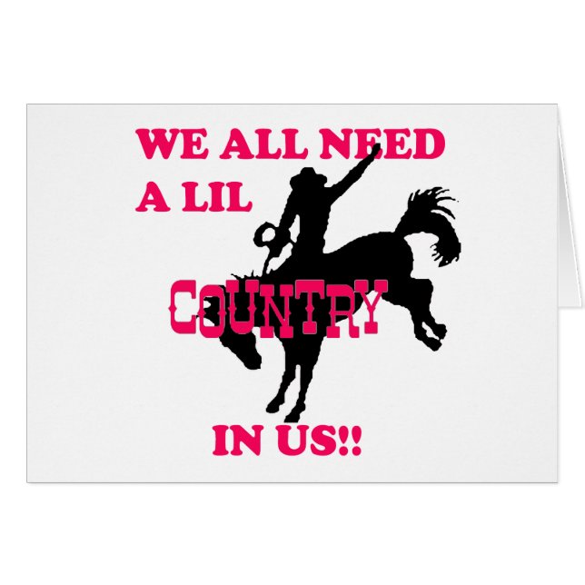 country music (Front Horizontal)