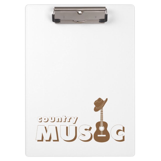 Country music clipboard (Front)