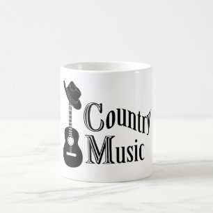 Country music coffee mug
