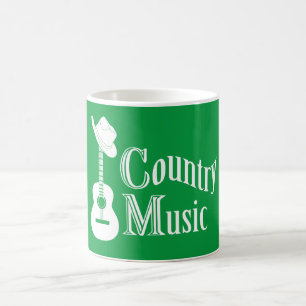 Country music coffee mug