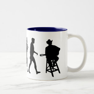Country Music Country Music Singer Two-Tone Coffee Mug