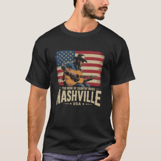 Country Music Guitar Guitarists Nashville Keepsake T-Shirt