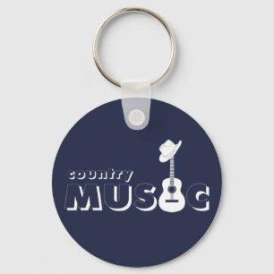 Country music key ring