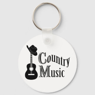 Country music key ring
