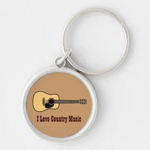Country Music Key Ring