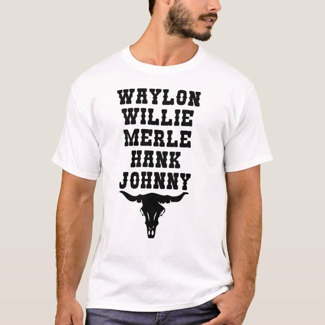Country Music Legends T-Shirt (Front)