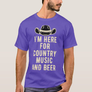 Country Music Line Dance Western Dance Design T-Shirt