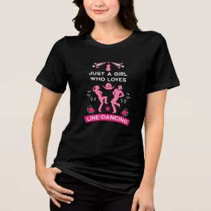 Country Music Line Dancing Tri-Blend Shirt